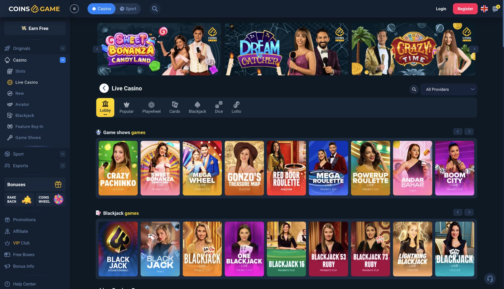 CS2 Casino slots